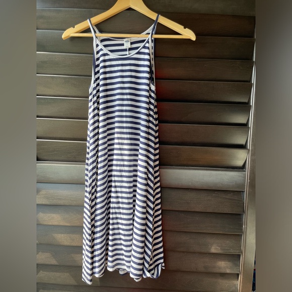 Lot of 2 Old Navy Sleeveless Striped Dresses Size Small Red white blue - Picture 6 of 8